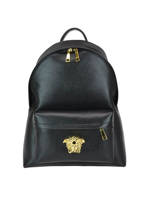 versace backpack leather|versace summer backpack for men.